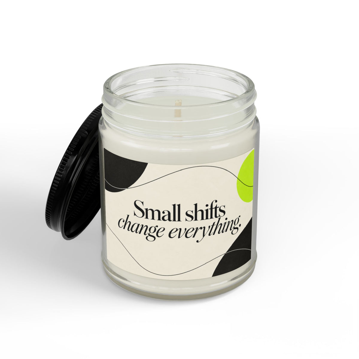 Small Shifts Change Everything Inspirational Soy Candle