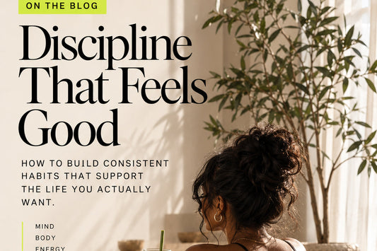 Discipline That Feels Good — original ImposeYourReality editorial cover