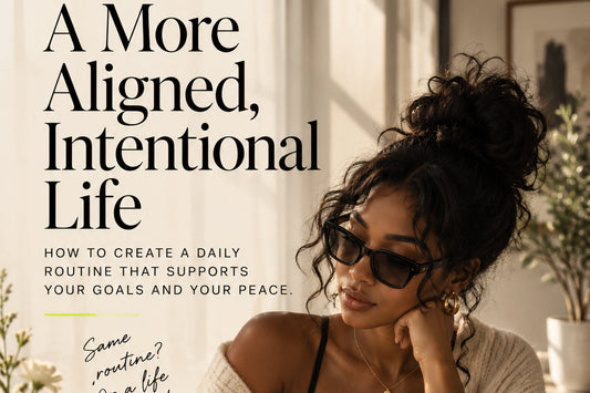 A More Aligned, Intentional Life — original ImposeYourReality editorial cover