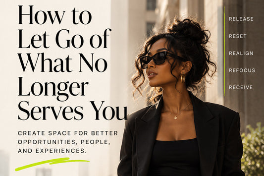 How to Let Go of What No Longer Serves You — original ImposeYourReality editorial cover