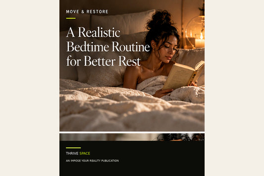 How to Build a Better Bedtime Routine Without Turning Sleep Into Another Chore