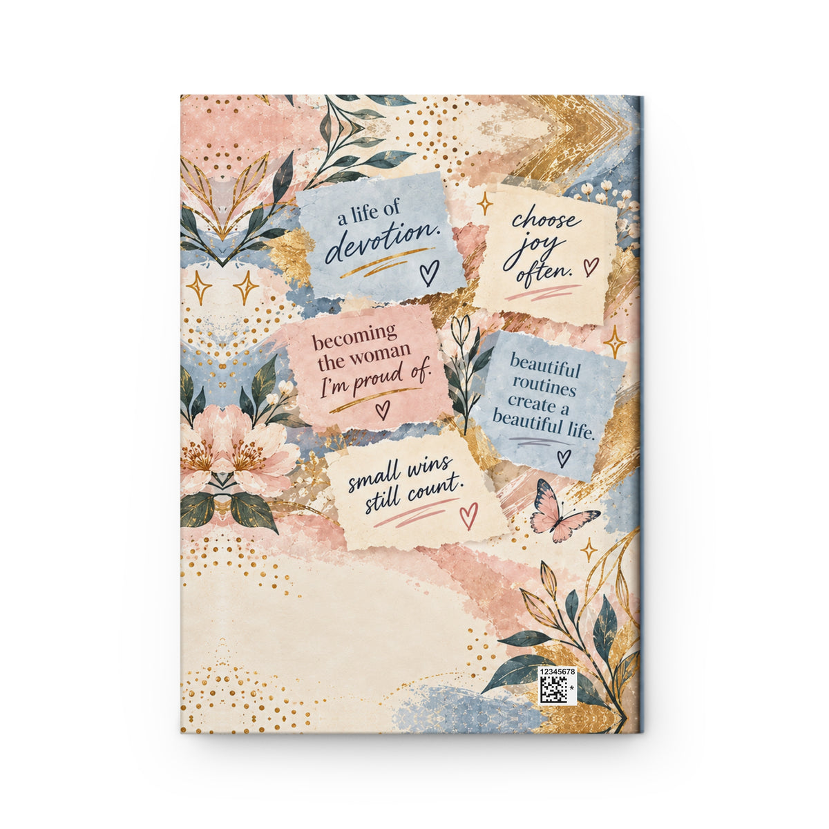 Romanticize the Life You’re Building Floral Inspirational Journal