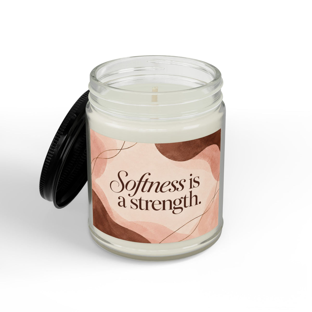 “Softness Is a Strength” Scented Soy Candle