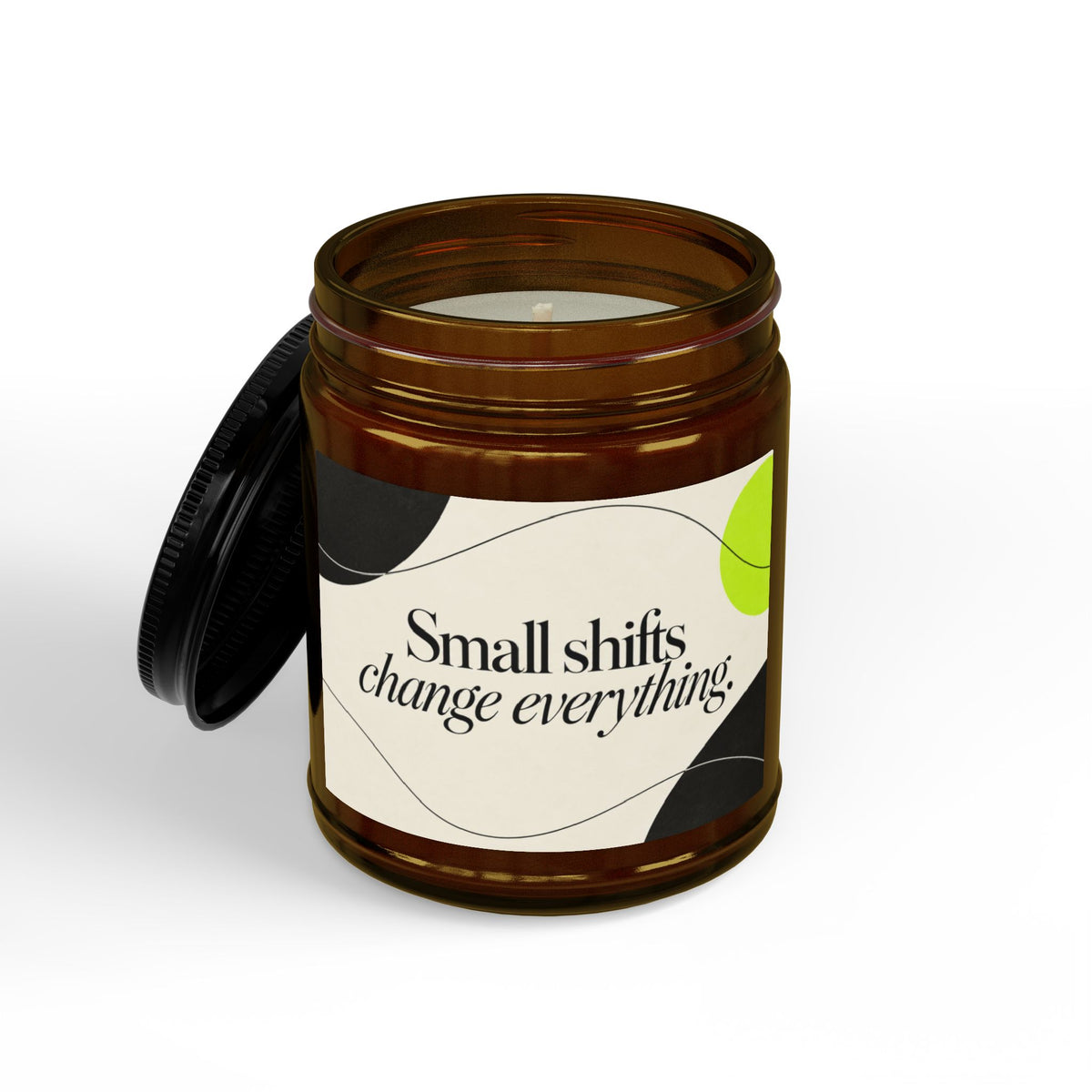 Small Shifts Change Everything Inspirational Soy Candle