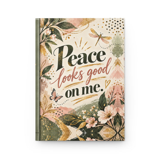 Peace Looks Good on Me Lined Journal