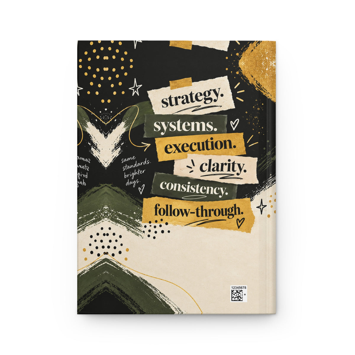 She Made the Vision Practical Hardcover Journal