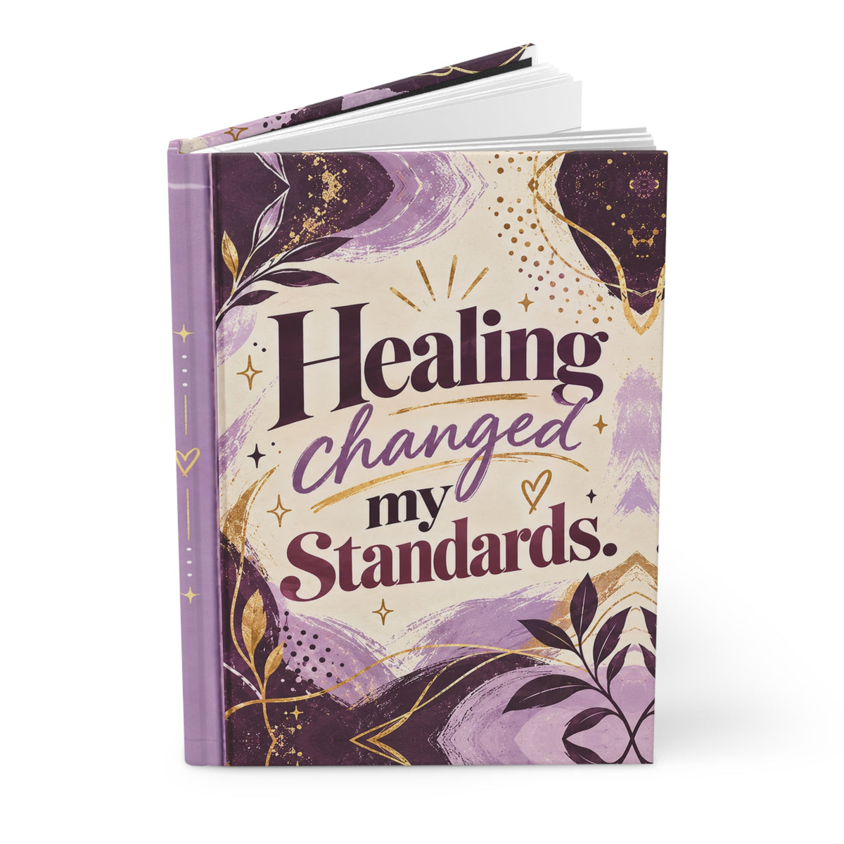 Healing Changed My Standards Self-Care Journal