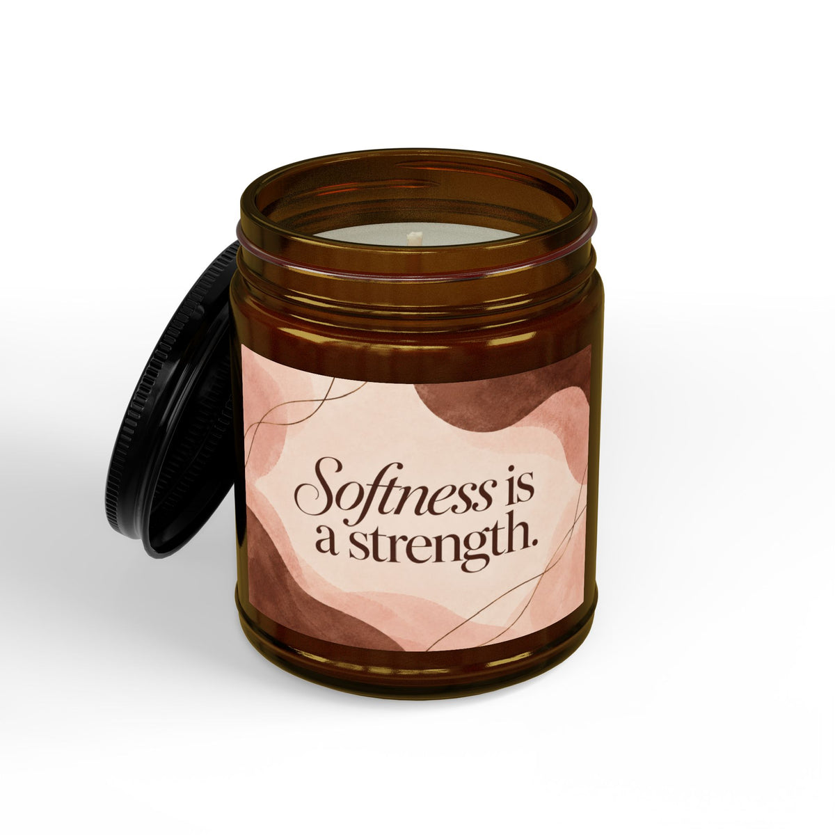 “Softness Is a Strength” Scented Soy Candle