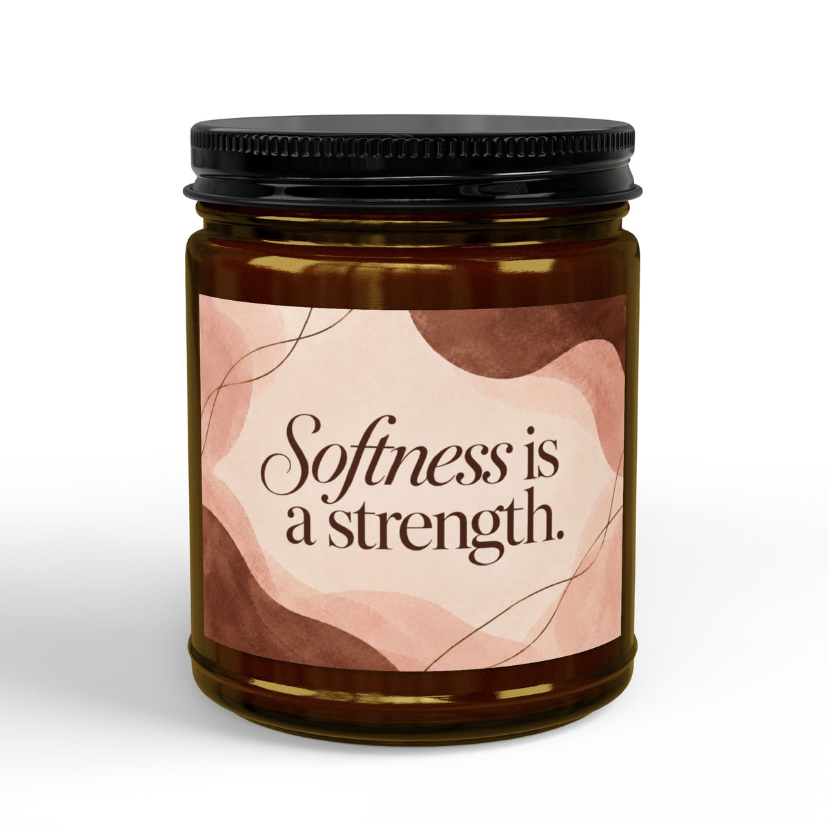“Softness Is a Strength” Scented Soy Candle