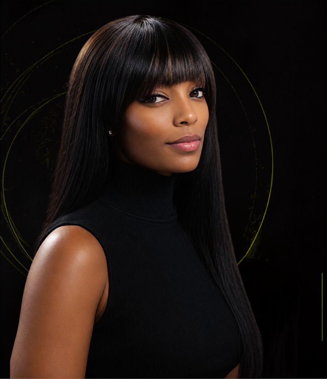 A promotional graphic for a podcast or series featuring a portrait of a Briana Liane on the left and text on the right that reads 'ABOUT BRIANA' and 'Why I Created This Series.' with additional descriptive copy and four yellow icons at the bottom.