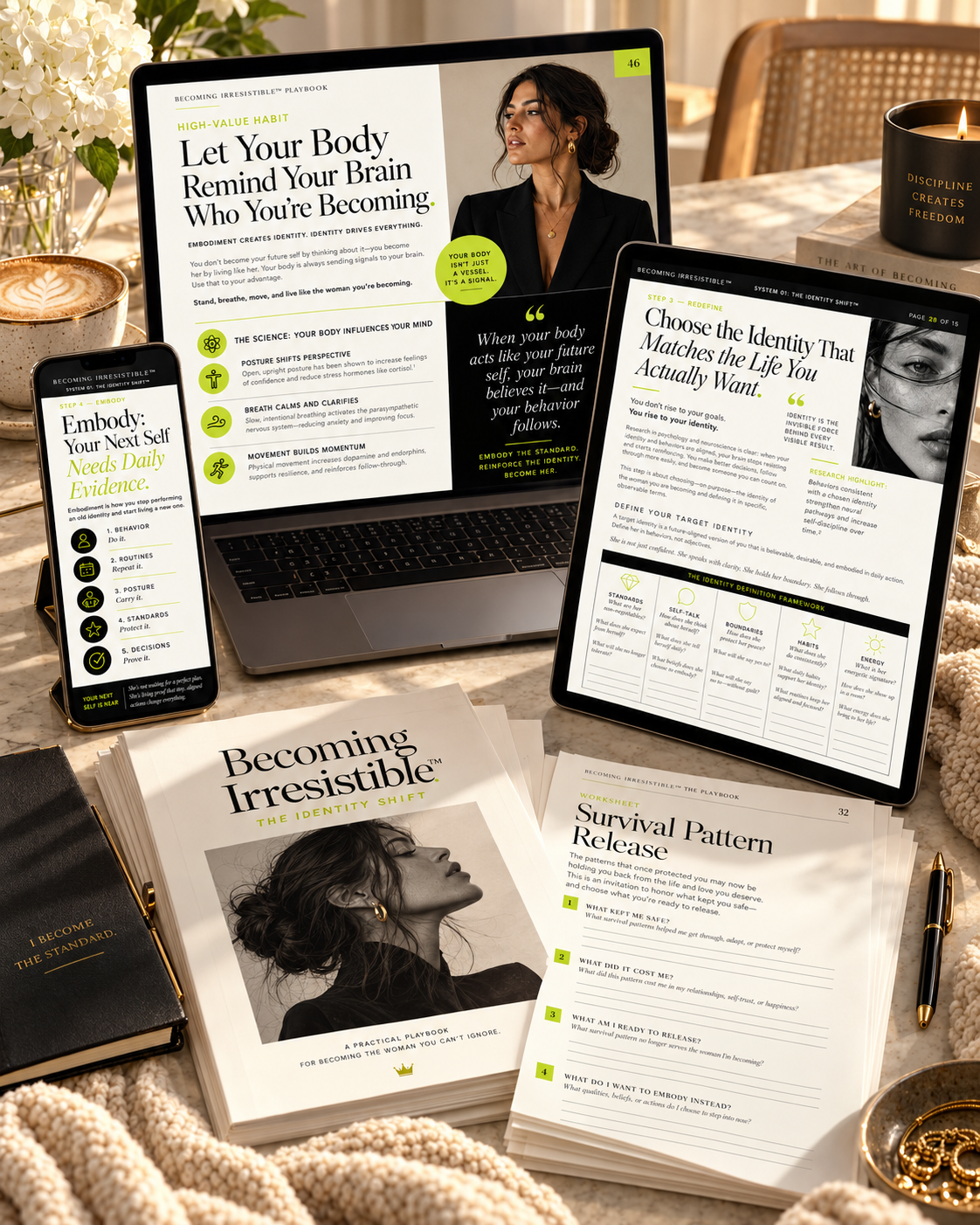 BECOMING IRRESISTIBLE : IDENTITY SHIFT