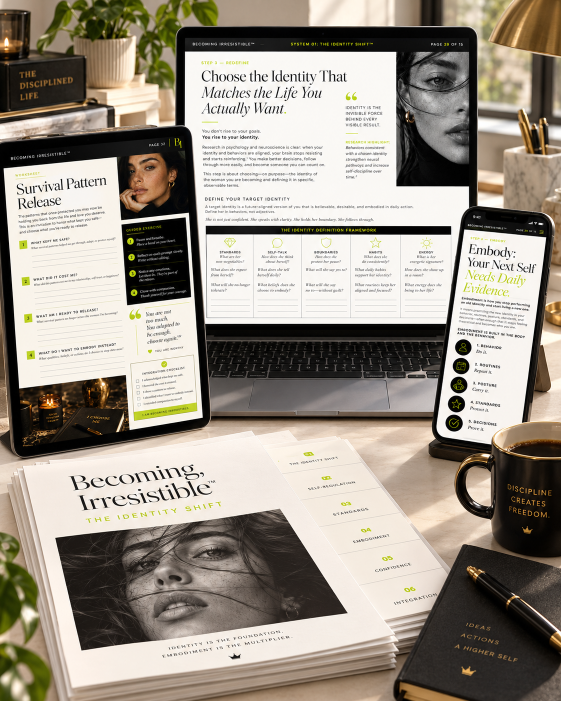 BECOMING IRRESISTIBLE : IDENTITY SHIFT